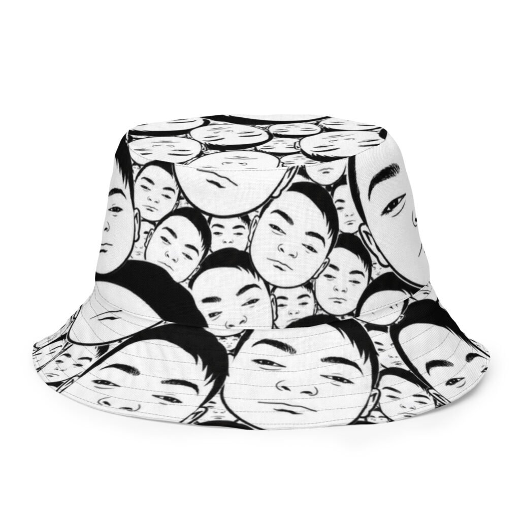 Cappello da pescatore reversibile