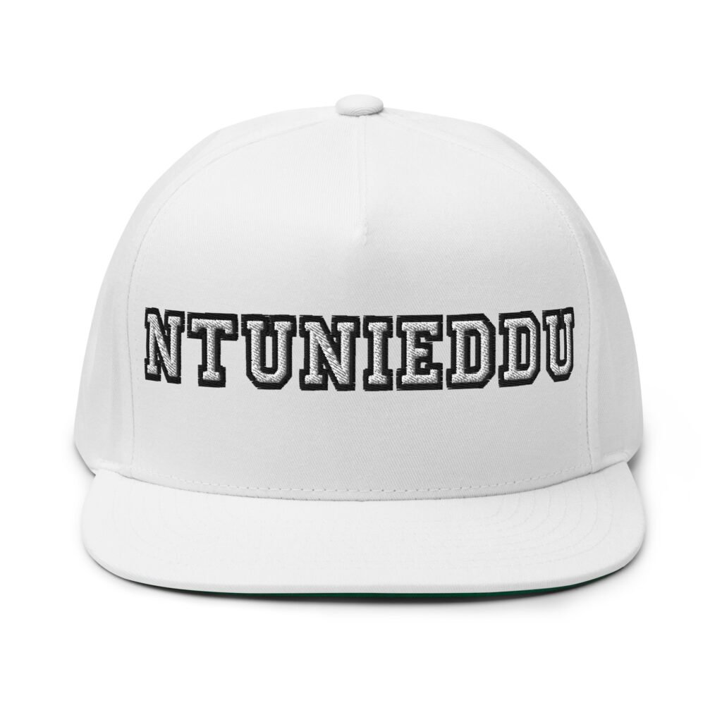 Cappello con visiera piatta NTUNIEDDU