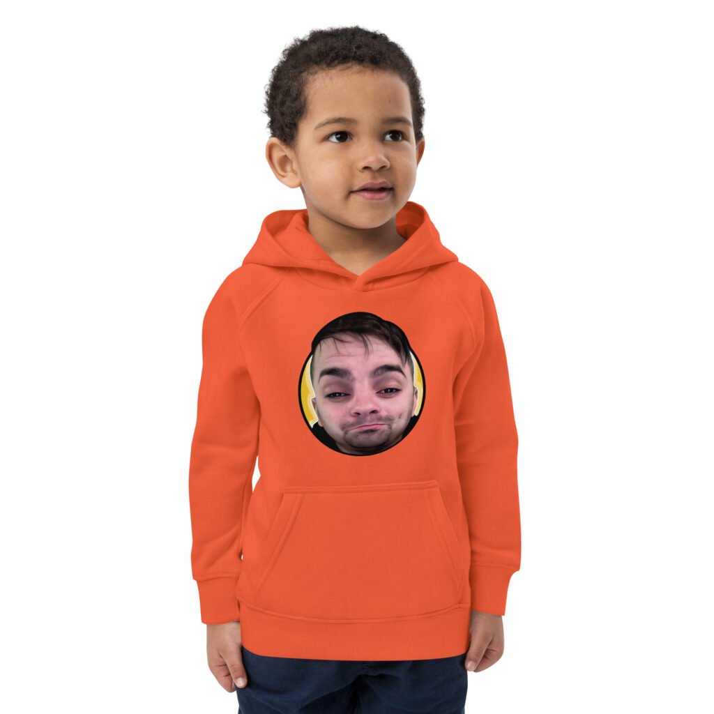 Felpa con cappuccio ecologica per bambini