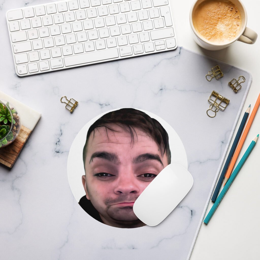 tappetino per mouse rotondo