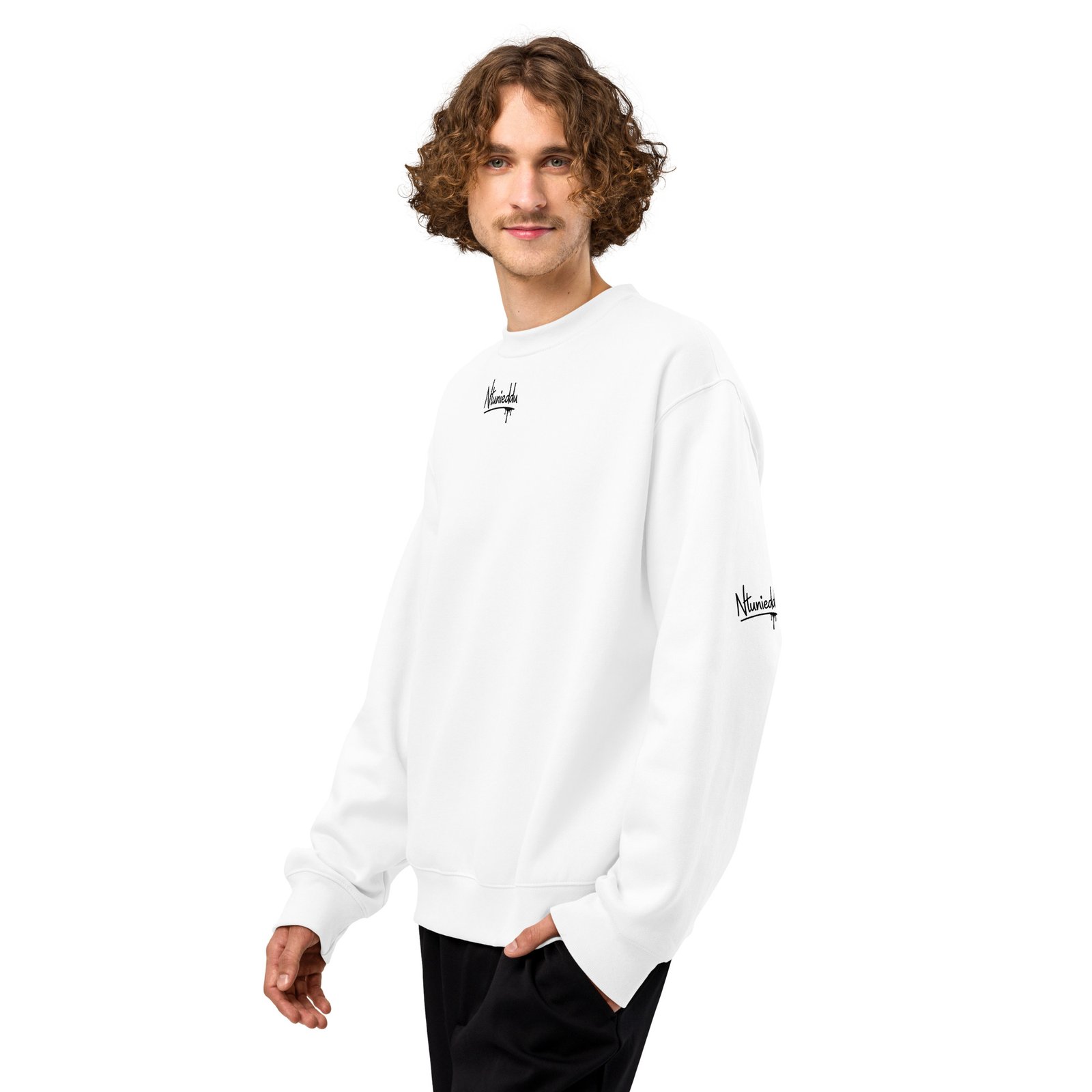 Felpa oversize pesante - immagine 7