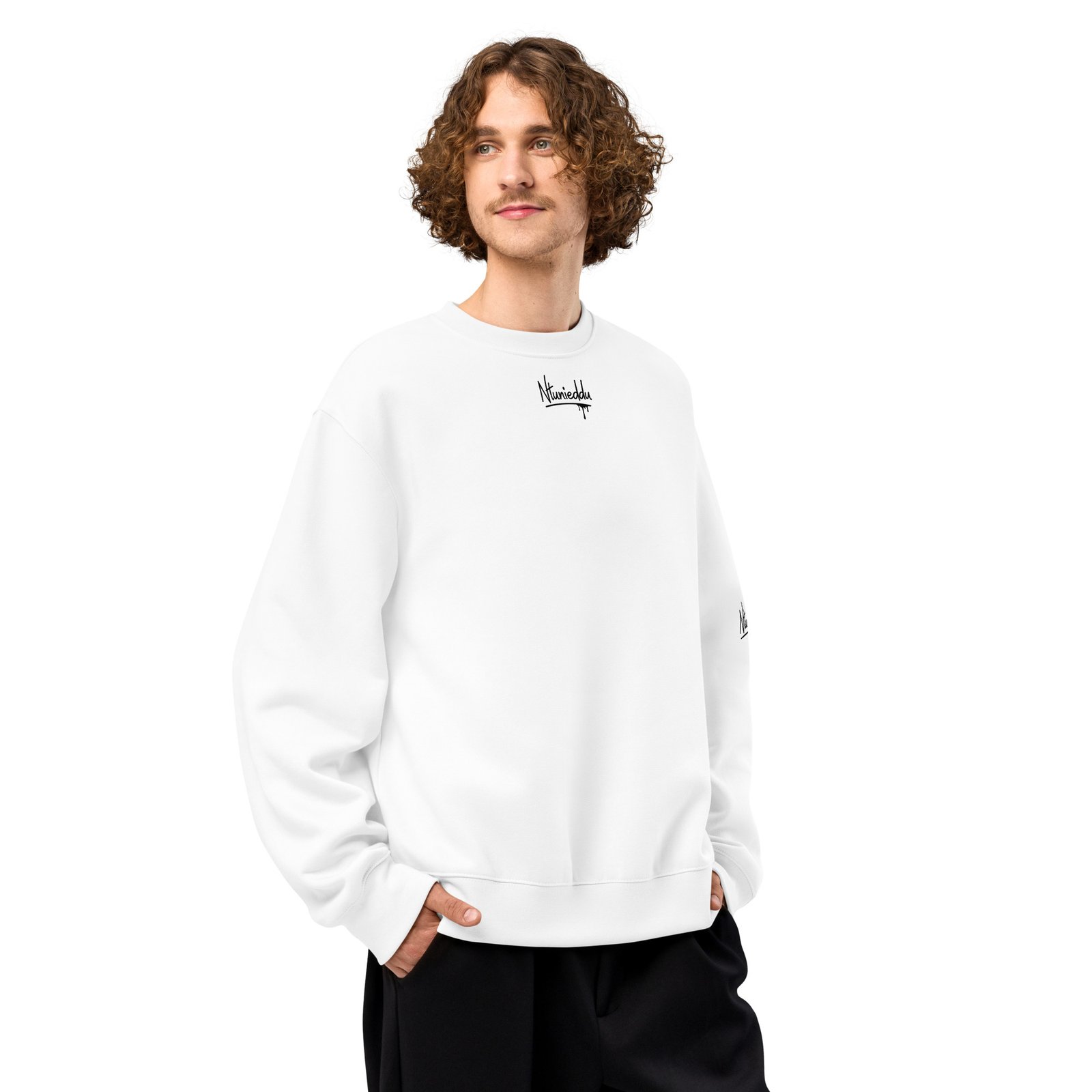 Felpa oversize pesante - immagine 8